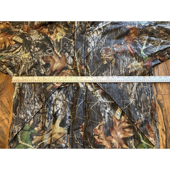 Gamehide Mossy Oak Break Up Jacket Men's XL Camo Hush Hide Full Zip NAHC - Picture 7 of 13